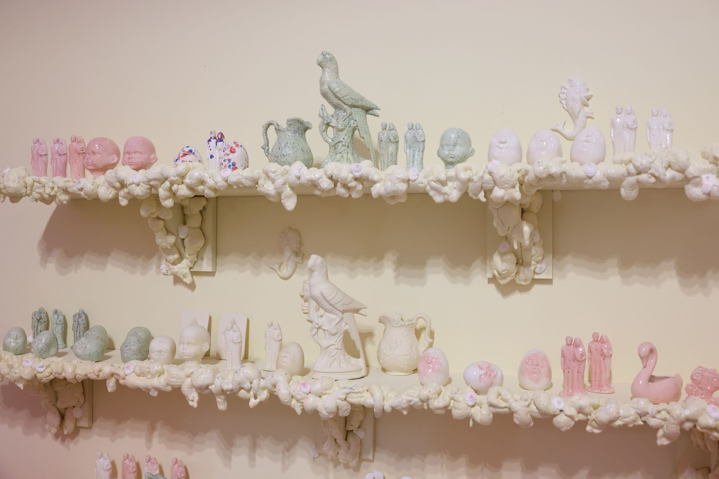 La Esquinita shelving close-up